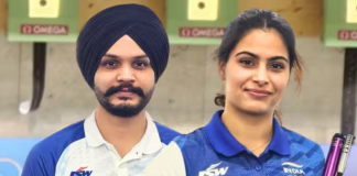 Manu Bhaker And Sarabjot Wins Bronze